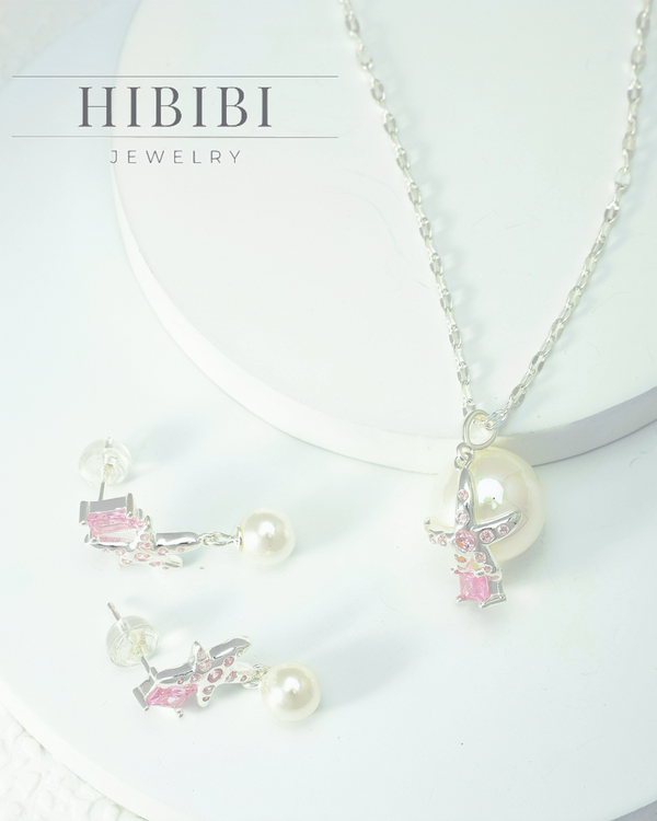 【ピーチスター】パールネックレス