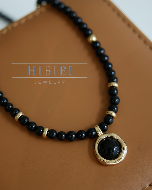 【ブラックホールコーティング】ネックレス