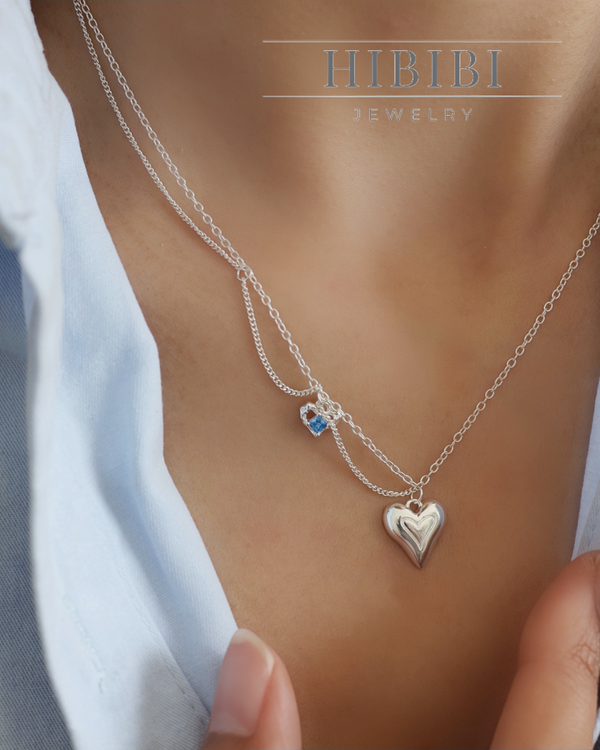 【ときめきハート】レイヤードチェーン